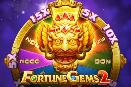 JILI Fortune Gems 2 slot showing the Lucky Wheel bonus